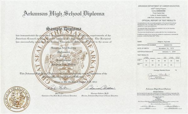 Arkansas High School Diploma Arkansas High School Diploma